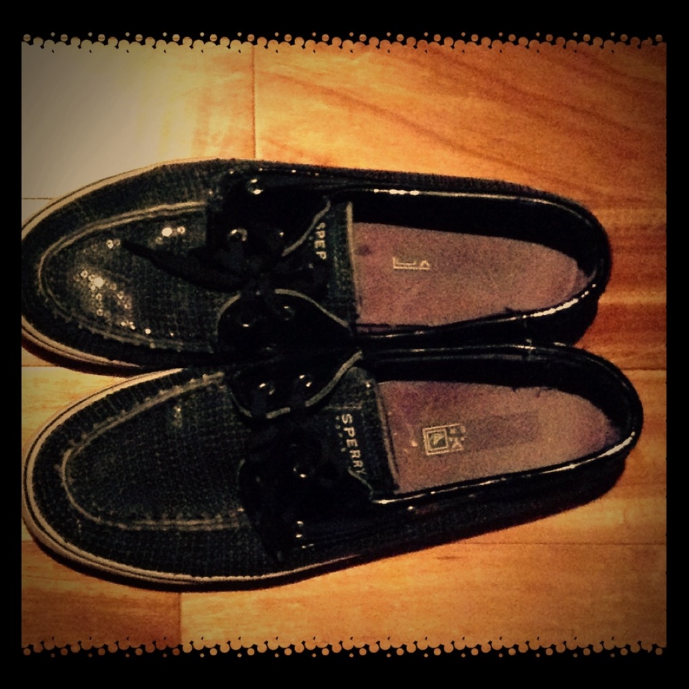 GLITTERY SPERRY TOP-SIDERS